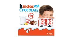 Kinder Chocolate Sütlü Çikolata 4'lü 50 g