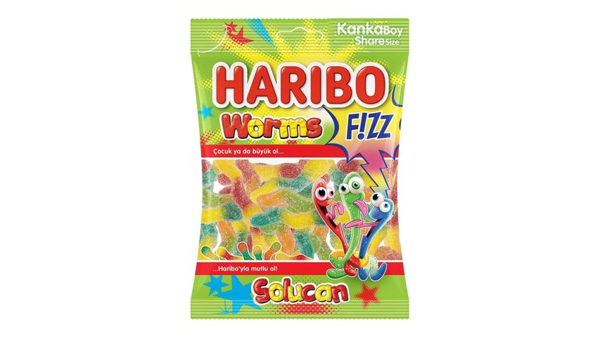 Haribo Sour Worms 70 g