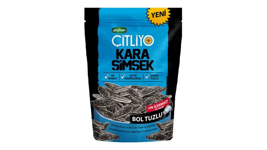 Peyman Çitliyo Kara Şimşek Bol Tuzlu Çekirdek 120 g