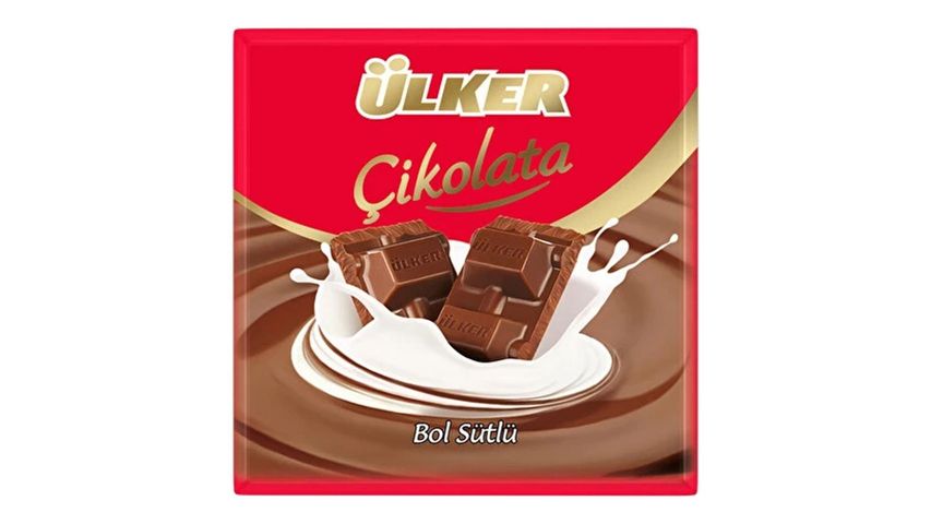 Ülker Sütlü Kare Çikolata 60 g