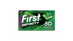 First 60 Minutes Green Mint Flavored Sugar-Free Gum 27 g