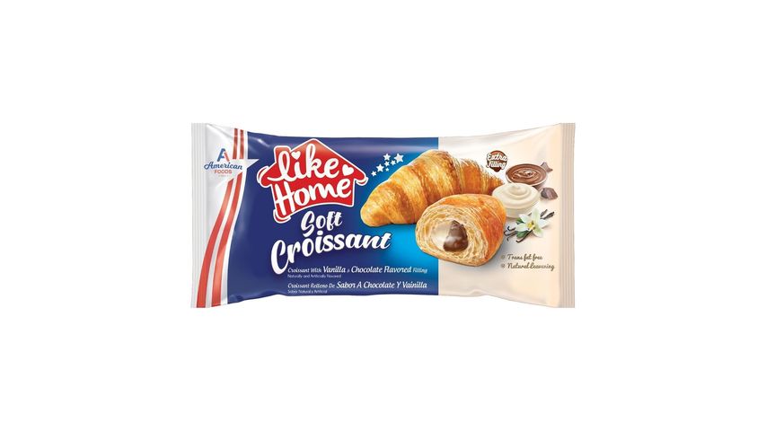 American Foods Like Home Chocolate Vanilla Croissant 40g