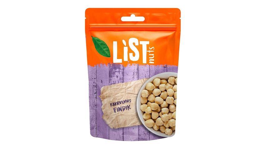 List Nuts Roasted Hazelnuts 140 g