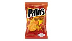 Patos Hot Spice Flavored Party Size Chips 185 g