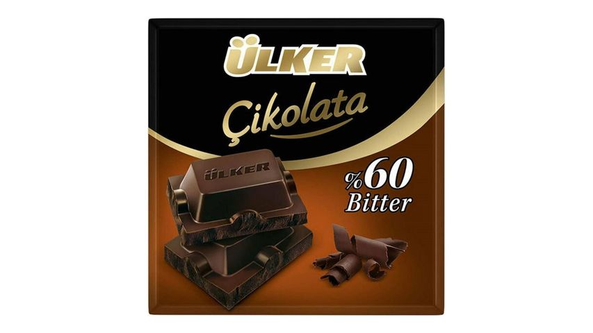 Ülker 60% Dark Square Chocolate 60 g