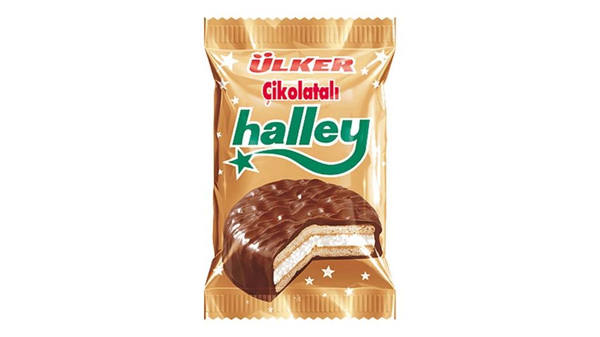 Ülker Halley Chocolate Covered Biscuits 30 g