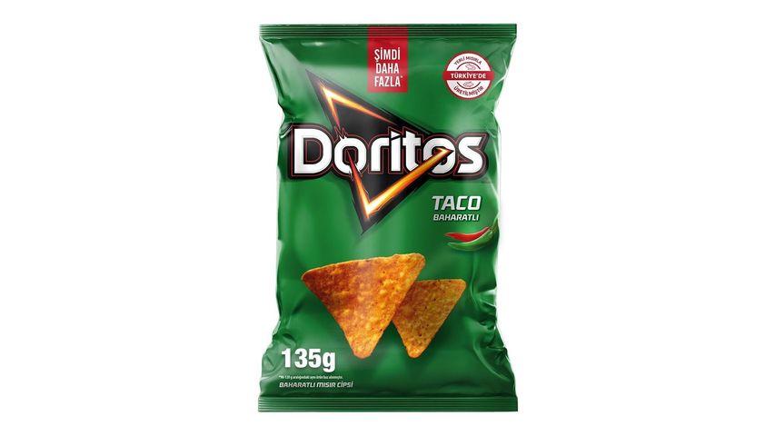 Doritos Taco Baharatlı Mısır Cipsi Süper Boy 135 g