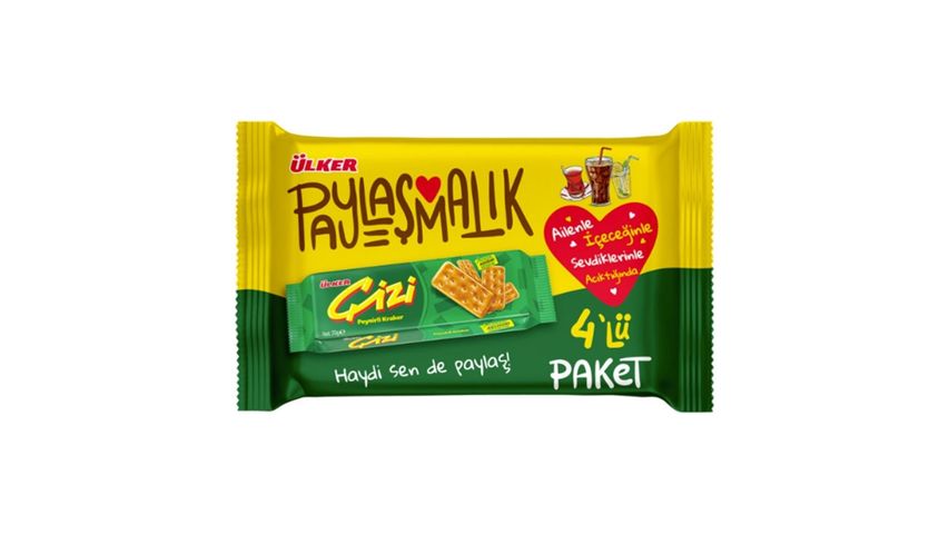 Ülker Çizi Kraker 4'lü 280 g