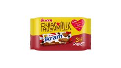 Ülker İkram Çikolatalı Kremalı Bisküvi 3 x 84 g