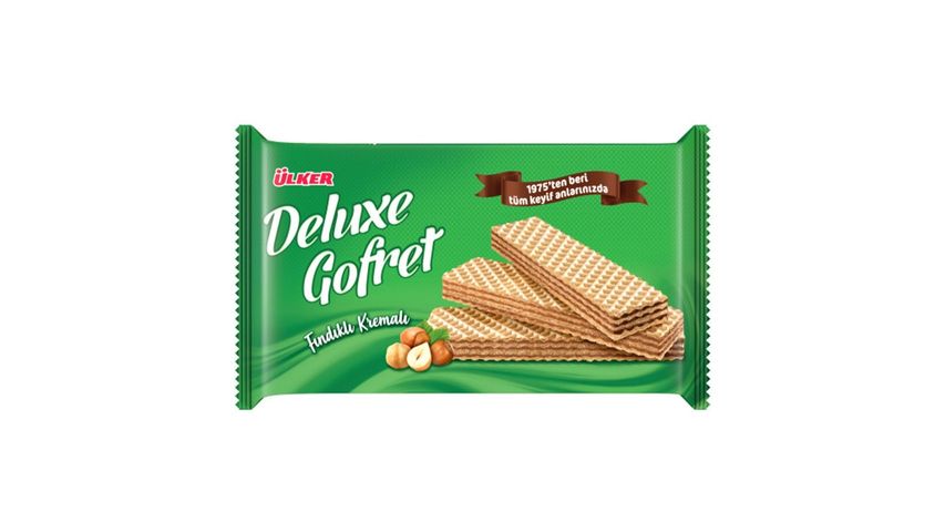 Ülker Deluxe Hazelnut Cream Wafer 220 g