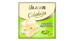 Ülker Beyaz Fıstıklı Kare Çikolata 65 g