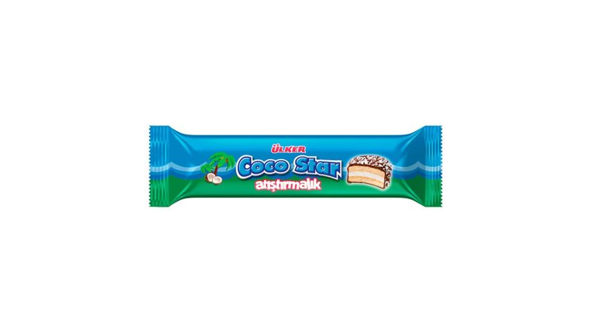 Ülker Coco Star Atıştırmalık Sandviç Bisküvi 66 g