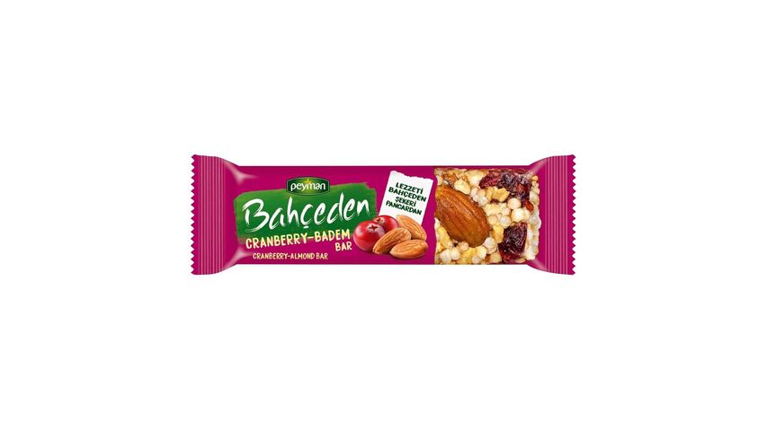 Peyman Garden Cranberry & Almond Bar 30 g