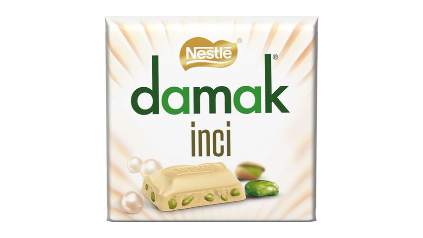 Nestlé Damak İnci Antep Fıstıklı Beyaz Çikolata 60 g