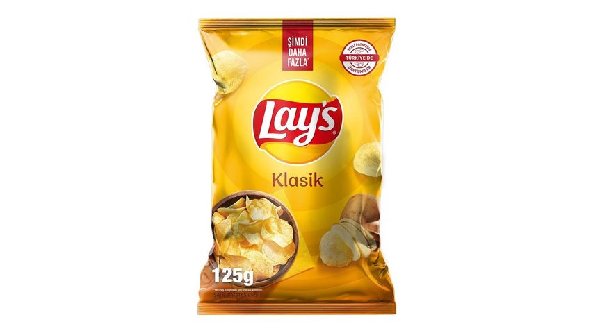 Lay's Klasik Patates Cipsi Süper Boy 125 g