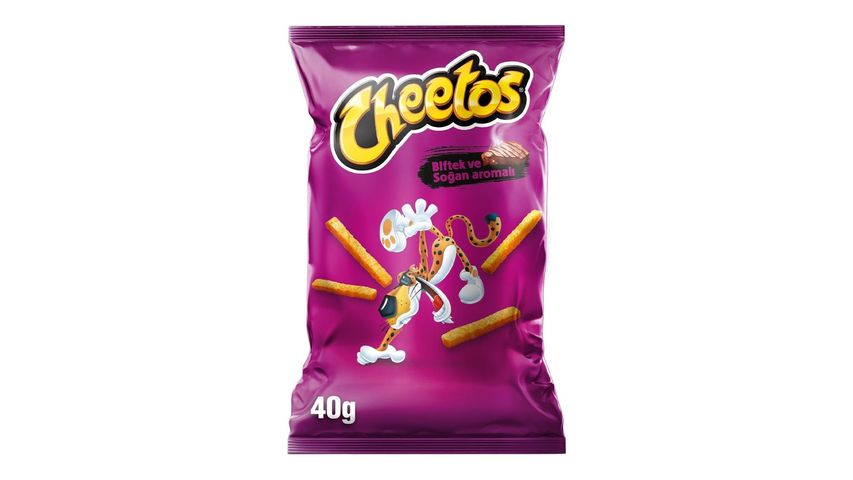 Cheetos Baked Beef Corn Snack Family Size 40g