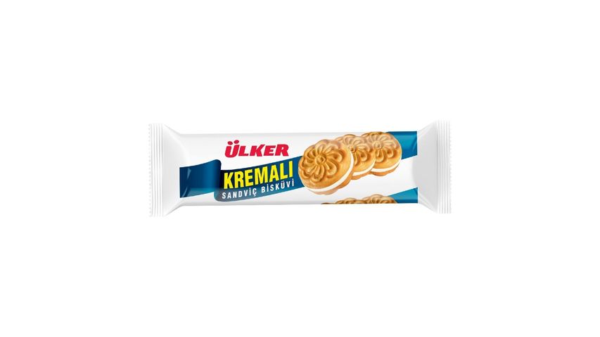 Ülker Kremalı Sade Sandviç Bisküvi 61 g