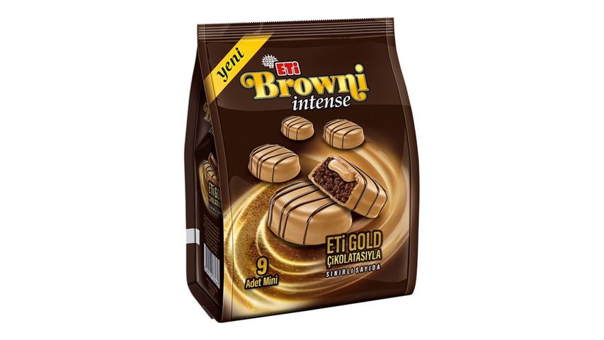 Eti Browni Intense Gold Çikolatalı Mini Kek 135 g