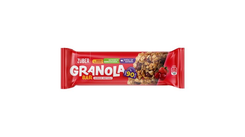 Züber Orman Meyveli Granola Bar 25 g