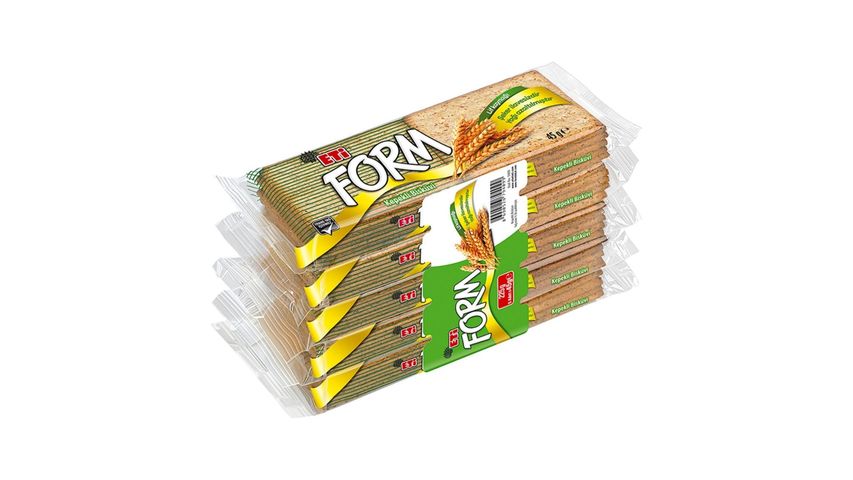 Eti Form Kepekli Bisküvi 5 x 45 g