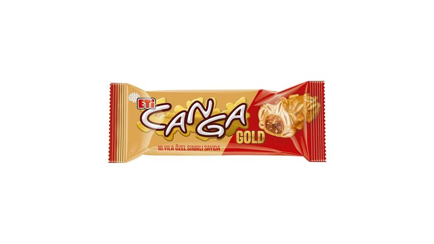 Eti Canga Gold Peanut Caramel Bar 45 g