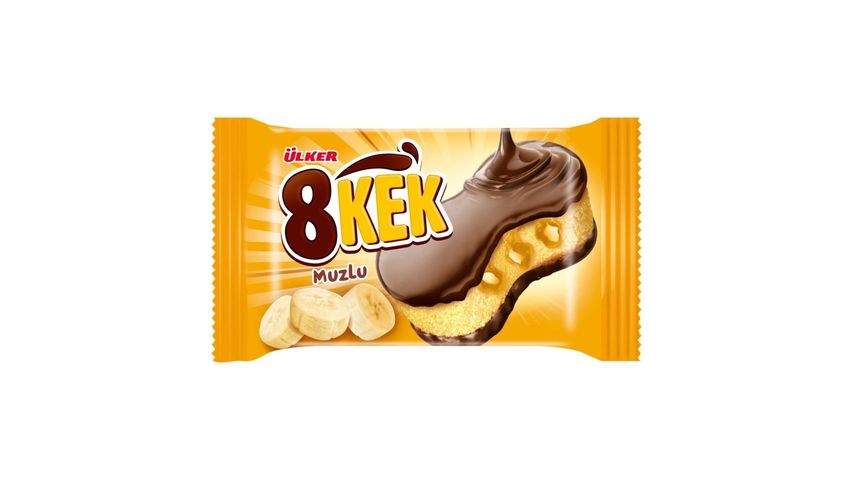 Ülker Dankek 8 Cake with Banana 55 g
