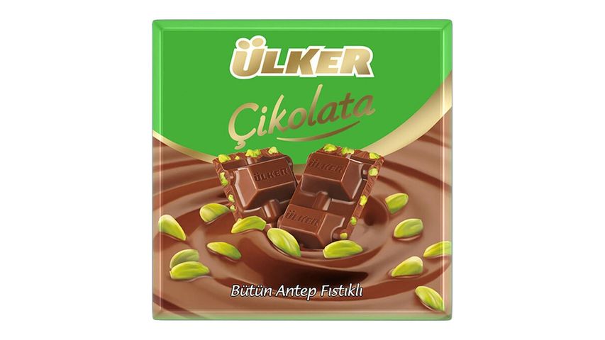 Ülker Pistachio Square Chocolate 65 g