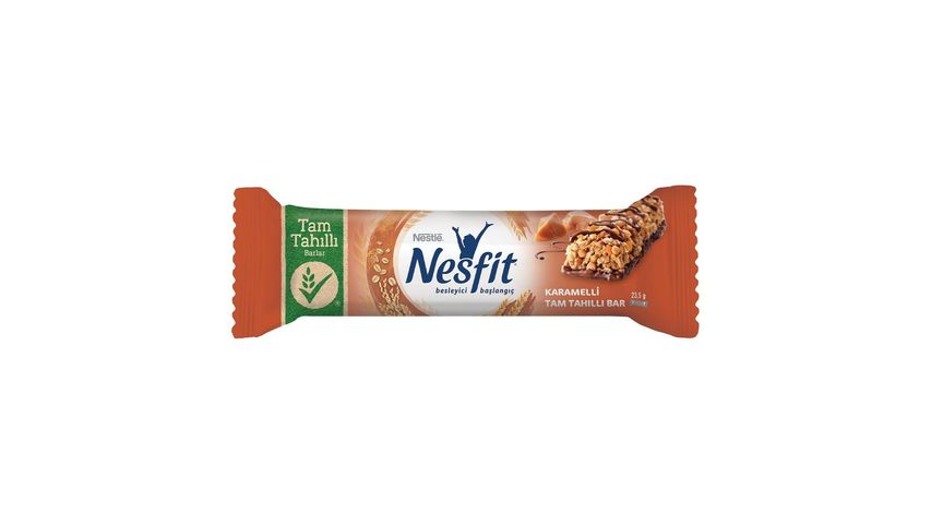 Nestlé Nesfit Karamelli Tam Tahıllı Bar 23,5 g