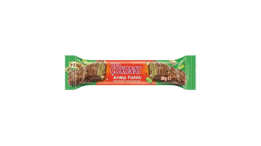Ülker Cokonat Pistachio Wafer 30 g