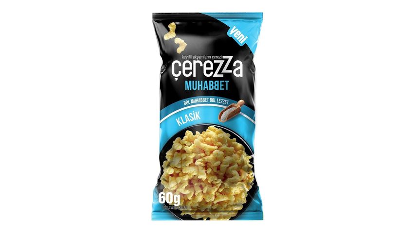 Çerezza Muhabbet Salted Corn Snack 60 g