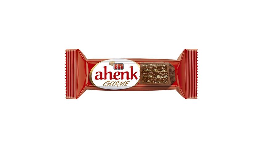 Eti Ahenk Gurme Çikolata Kaplı Fındık Kremalı Gofret 50 g