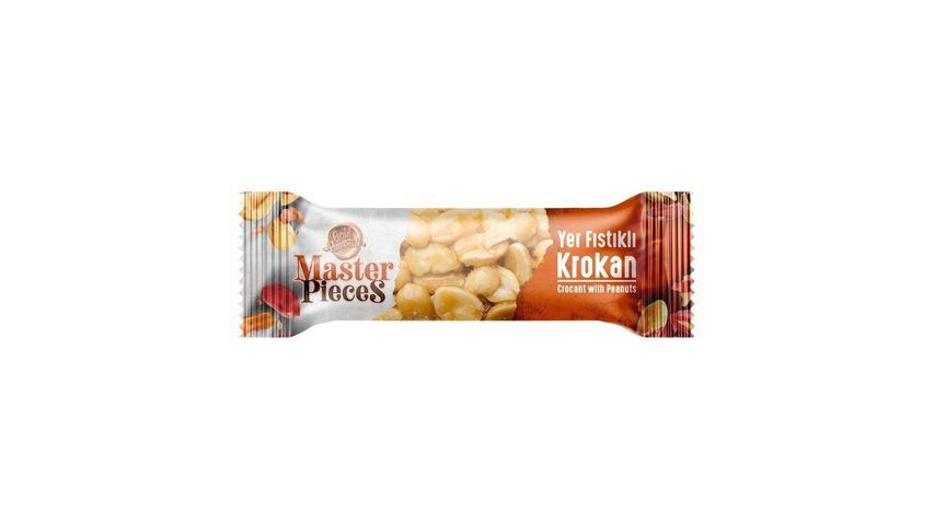 Master Pieces Yer Fıstıklı Krokan Bar 30 g