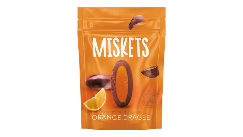 Miskets Sütlü Çikolata Kaplamalı Portakal Draje 70 g