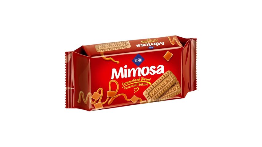 Time Wafer Mimosa Caramel Biscuits 128 g