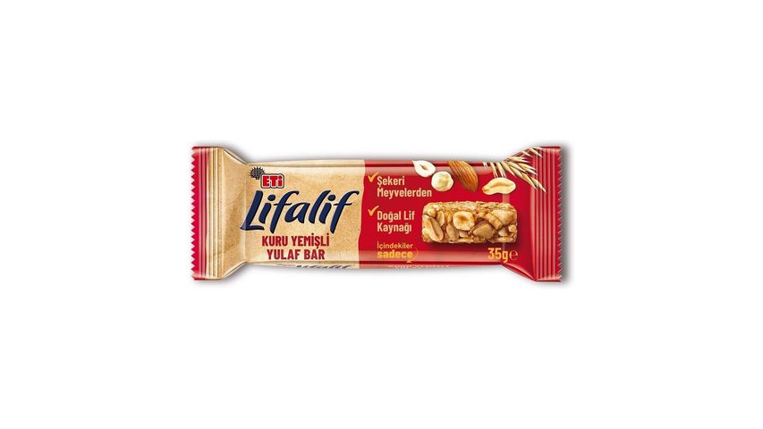 Eti Lifalif Kuru Yemişli Yulaf Bar 35 g