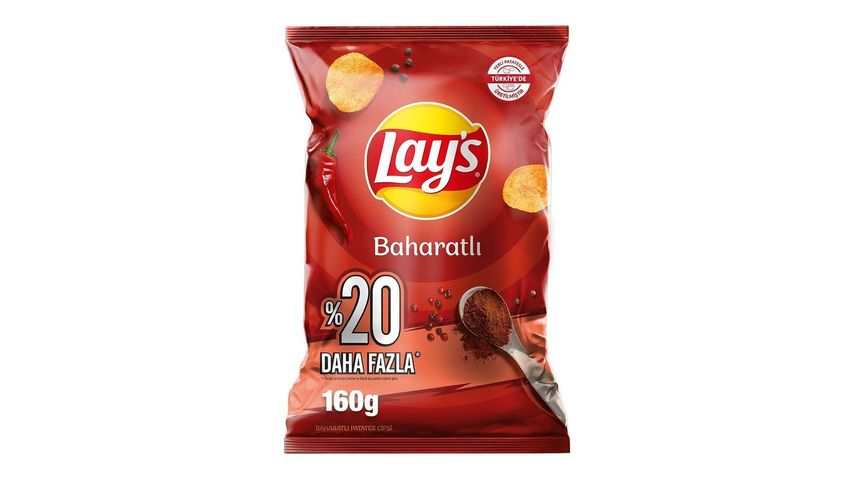 Lay's Spice Potato Chips Party Size 160 g