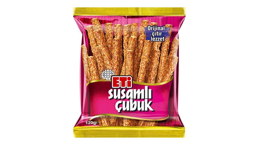 Eti Sesame Stick Crackers 120 g