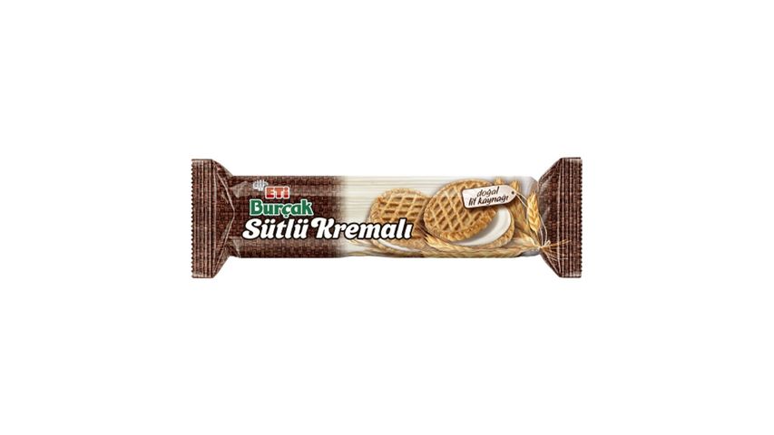 Eti Burçak Sütlü Kremalı Yulaflı Bisküvi 100 g