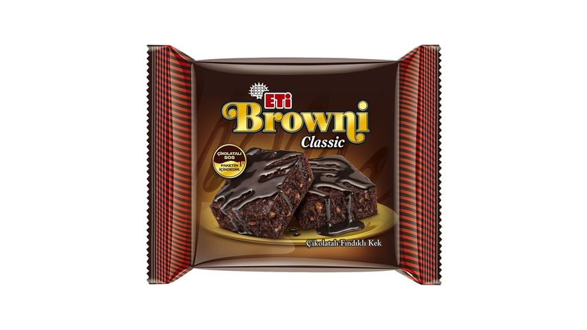 Eti Brownie Classic Chocolate Hazelnut Cake 200 g