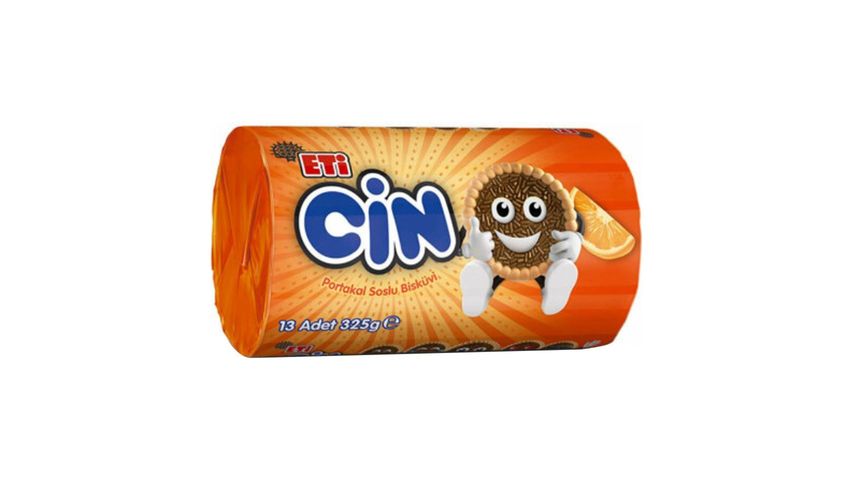 Eti Cin Portakallı Bisküvi 325 g