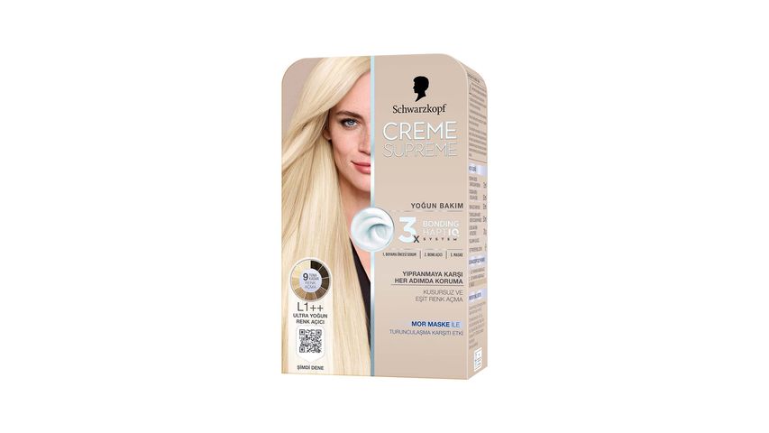Schwarzkopf Creme Supreme L1++ Ultra Yoğun Renk Açıcı