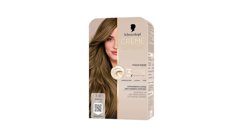 Schwarzkopf Creme Supreme 7-0 Blonde Hair Dye