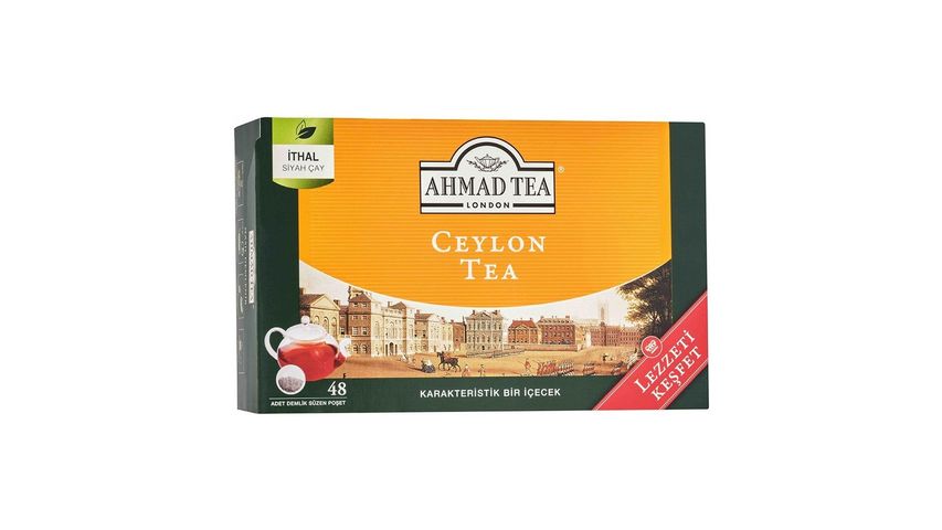 Ahmad Tea Ceylon Demlik Poşet Çay 48'li