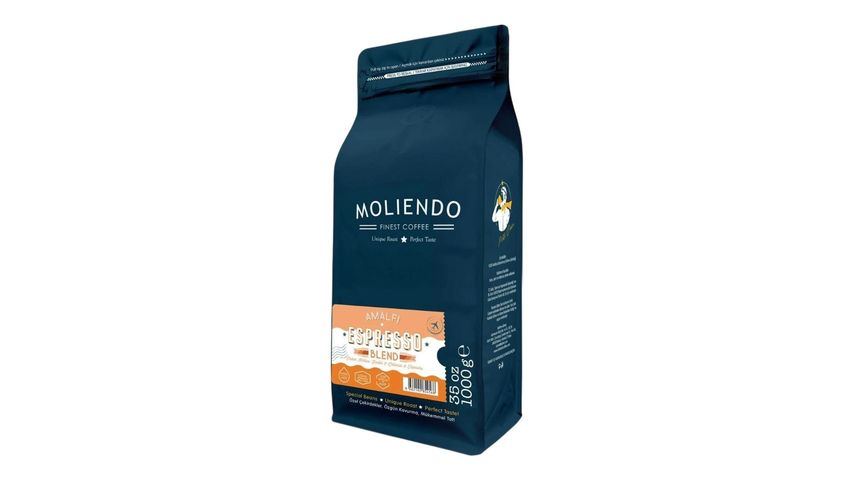 Moliendo Amalfi Espresso Blend Çekirdek Kahve 1000 g