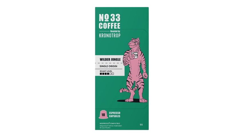 No:33 Espresso Wilder Jungle Coffee Capsules 10 pcs