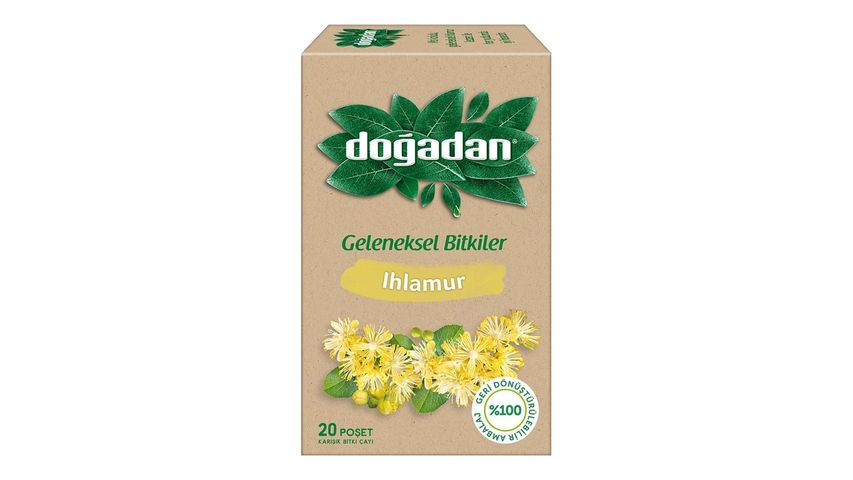 Doğadan Linden Mixed Herbal Tea 18 Pack