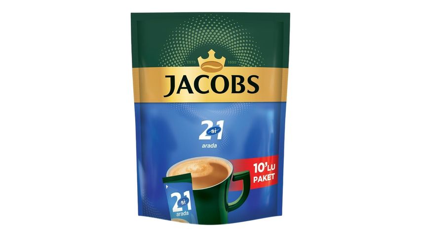 Jacobs 2 in 1 Coffee 10-pack