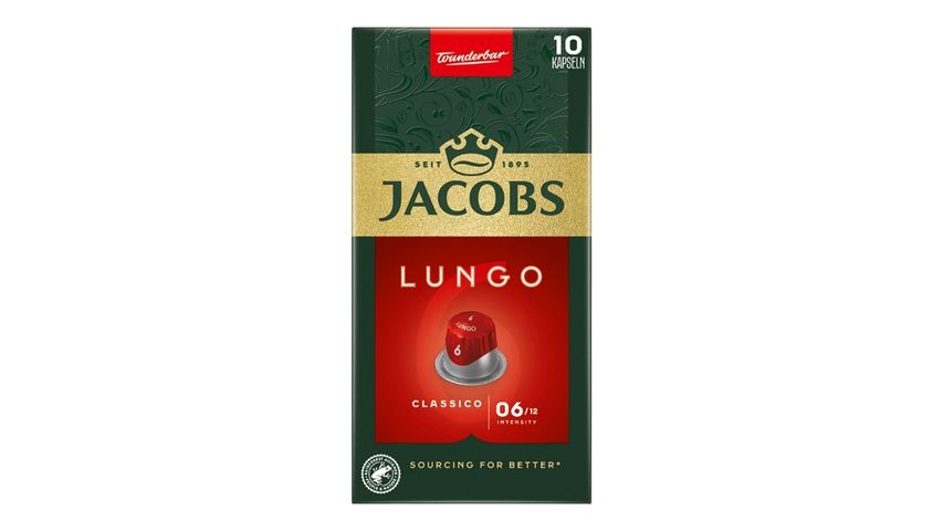 Jacobs Lungo 6 Classic Coffee Capsules 52 g
