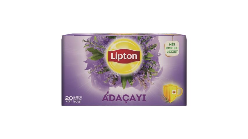 Lipton Bardak Poşet Bitki Çayı Ada Çayı 20 x 1.5 g