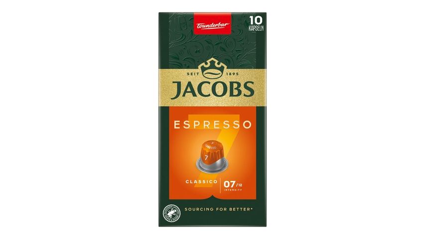 Jacobs Espresso 7 Classic Capsule Coffee 52 g